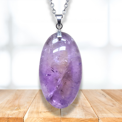 Pendentif en Améthyste (PE1149-18) - ENAE Minéraux