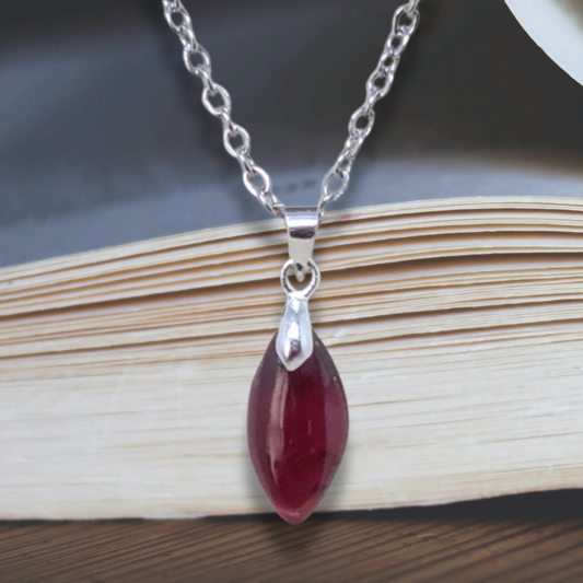 Pendentif en Grenat Rhodolite (PE2049)