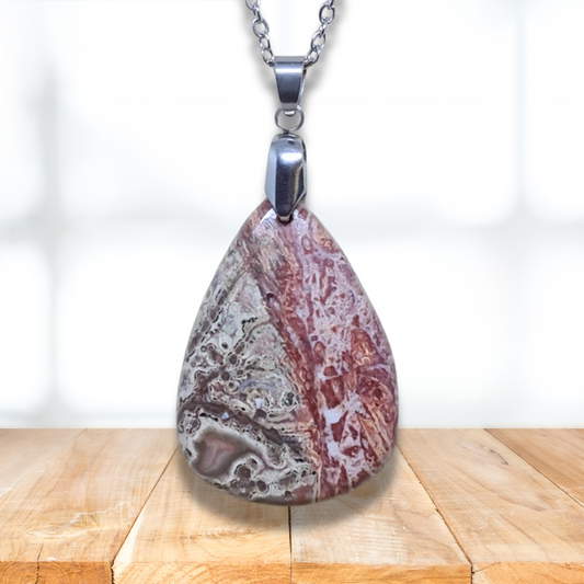 Pendentif en Jaspe Léopard (PE945) - ENAE Minéraux