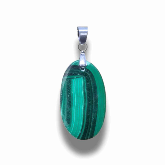 Pendentif en Malachite (PE2000-2)
