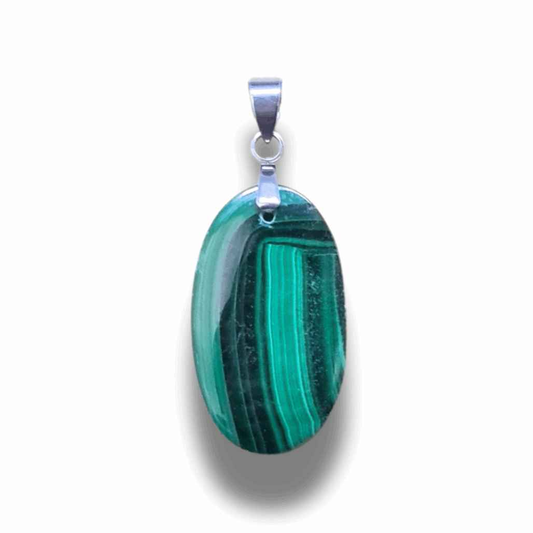 Pendentif en Malachite (PE2000-1)