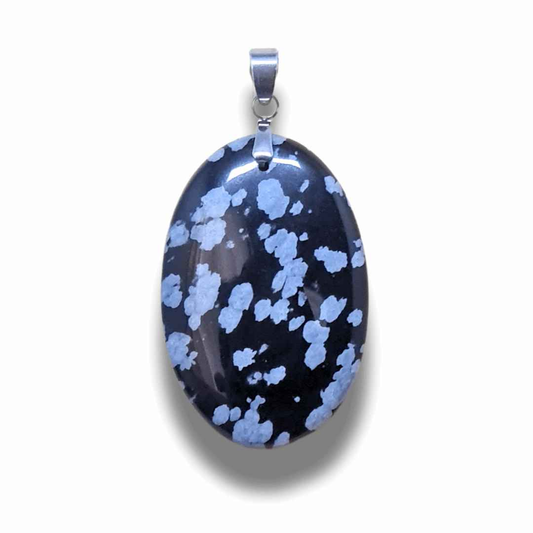 Pendentif en Obsidienne mouchetée (PE2001)