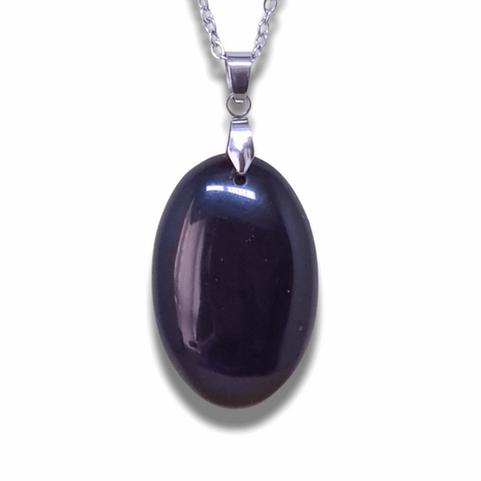 Pendentif en Obsidienne Œil Céleste (PE2048) - ENAE Minéraux
