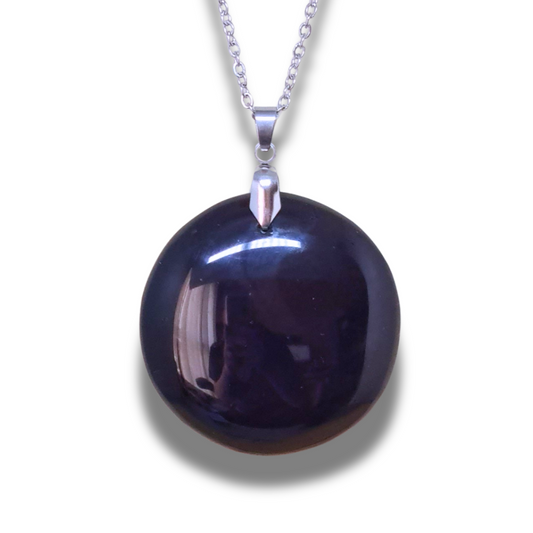 Pendentif en Obsidienne Œil Céleste (PE2049)