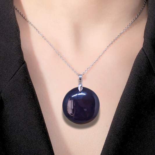 Pendentif en Obsidienne Œil Céleste (PE2049)