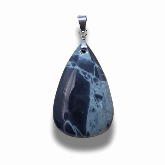 Pendentif en Obsidienne Spider Web (PE1150-1)