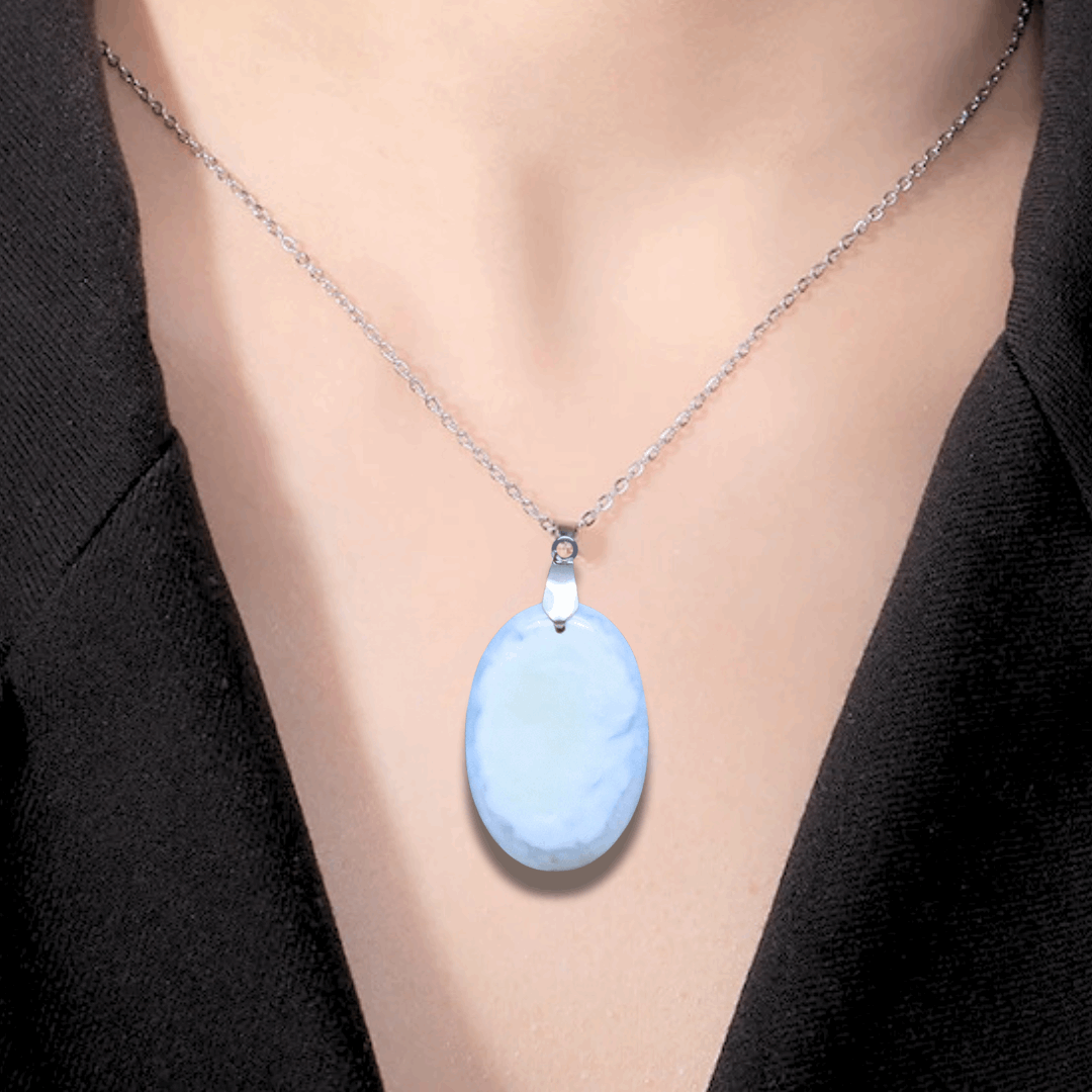 Pendentif en Opale Bleue Owyhee (PE1028) - ENAE Minéraux
