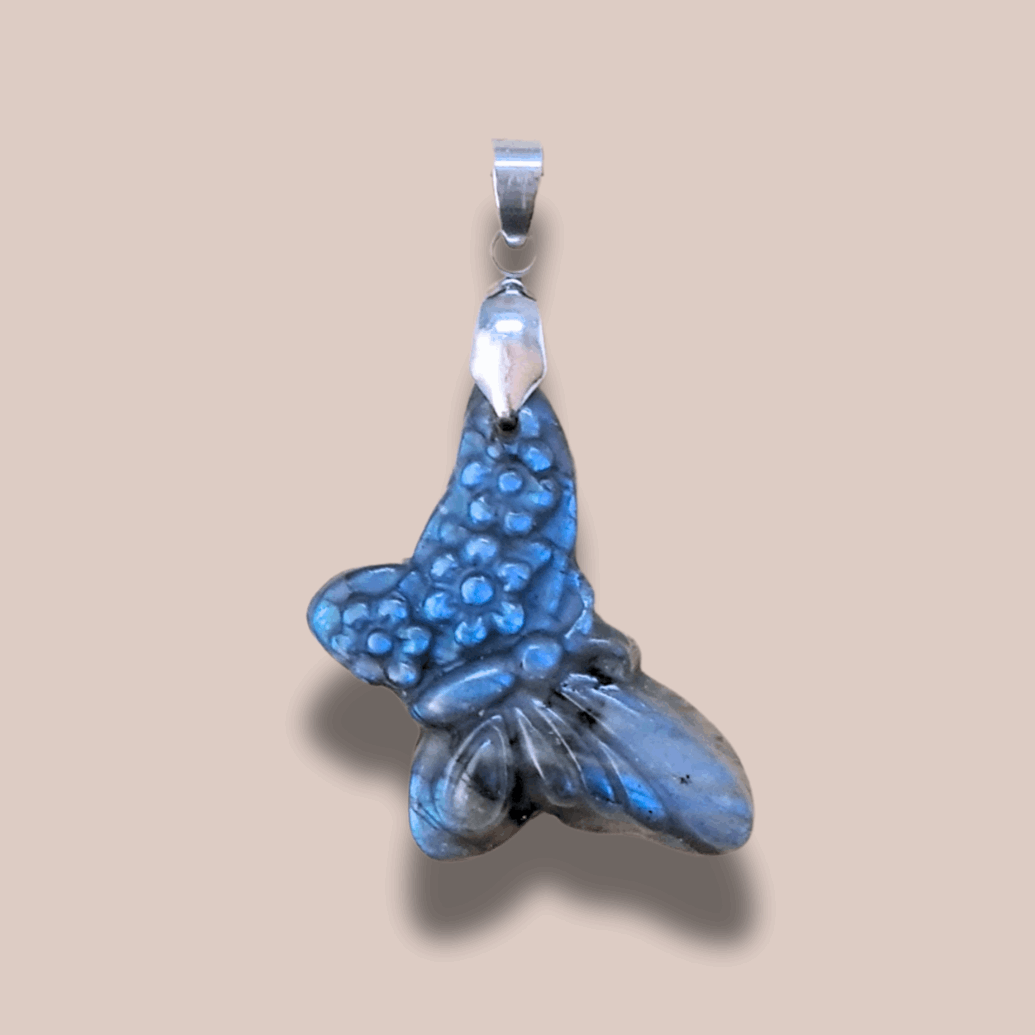 Pendentif papillon en Labradorite (PE1997-2)