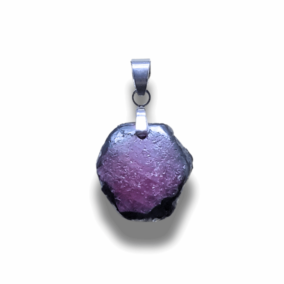 Pendentif en Rubis et Schiste (PE2021-2)