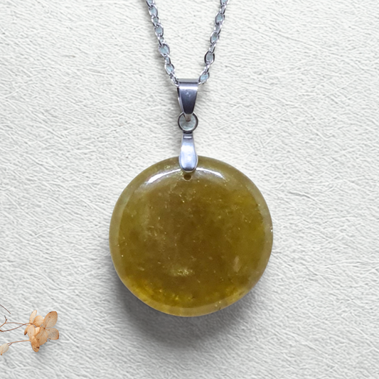 Pendentif en Grenat Grossulaire (PE1315)