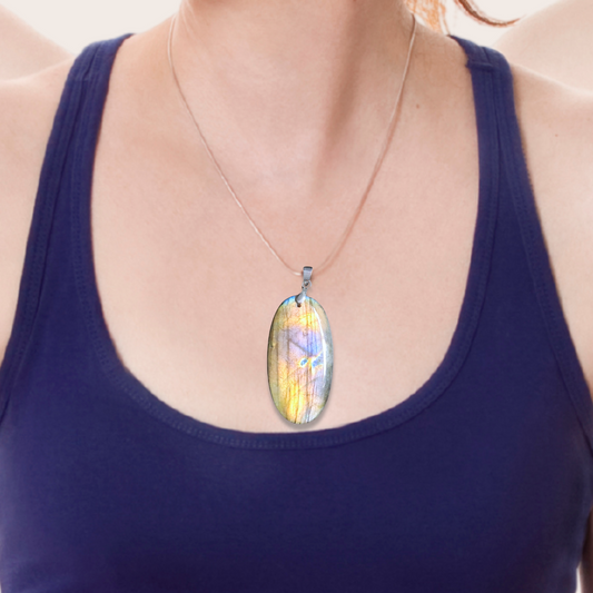 Pendentif en Labradorite (PE1728)