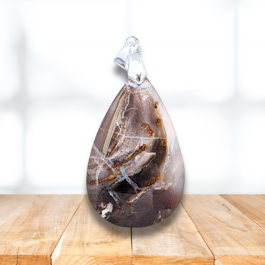 Pendentif en Agate bâton (PE1906)