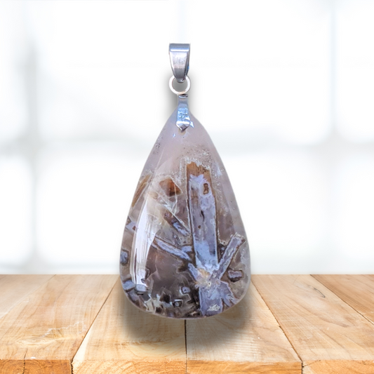 Pendentif en Agate bâton (PE1806)