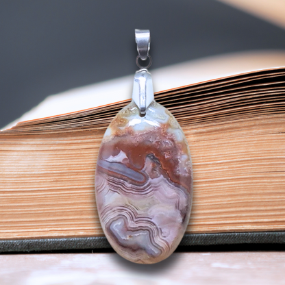 Pendentif en Agate Crazy Lace (PE2006)