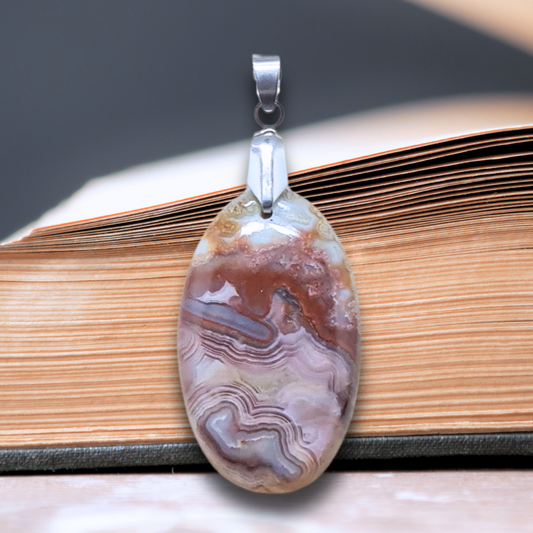 Pendentif en Agate Crazy Lace (PE2006)