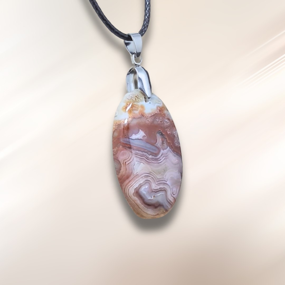 Pendentif en Agate Crazy Lace (PE2006)