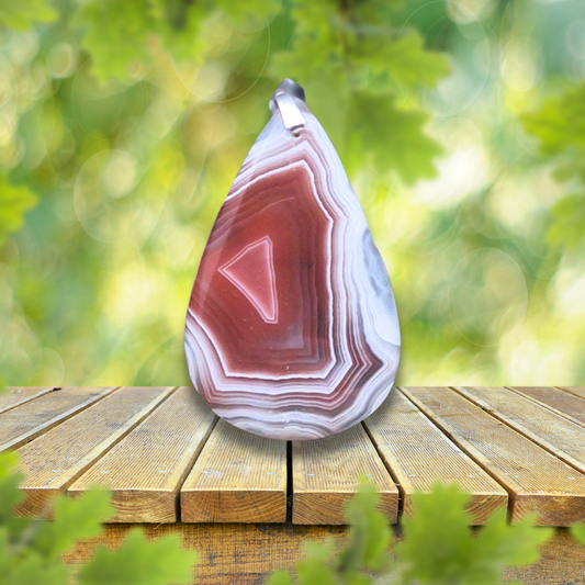 Pendentif en Agate Swazi (PE1851)