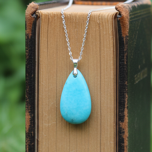 Pendentif en Amazonite (PE1711-1)