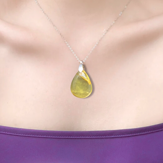 Pendentif en Ambre (PE1917-1)