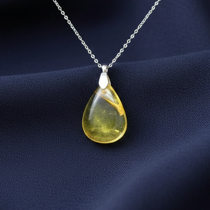 Pendentif en Ambre (PE1917-1)