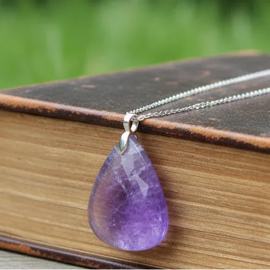 Pendentif en Améthyste (PE1149-10)