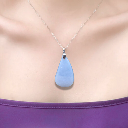 Pendentif en Angélite (PE905)
