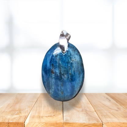 Pendentif en Apatite bleue (PE1652)