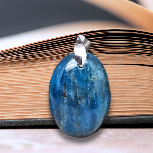 Pendentif en Apatite bleue (PE1652)