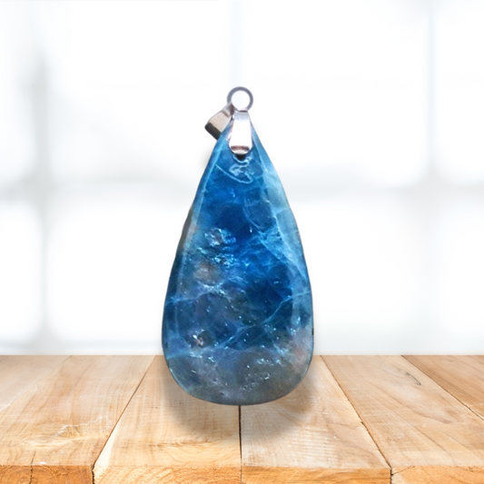 Pendentif en Apatite bleue (PE1656)