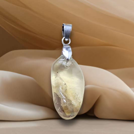 Pendentif en Apatite jaune (PE2009)