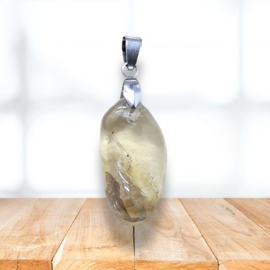 Pendentif en Apatite jaune (PE2009)