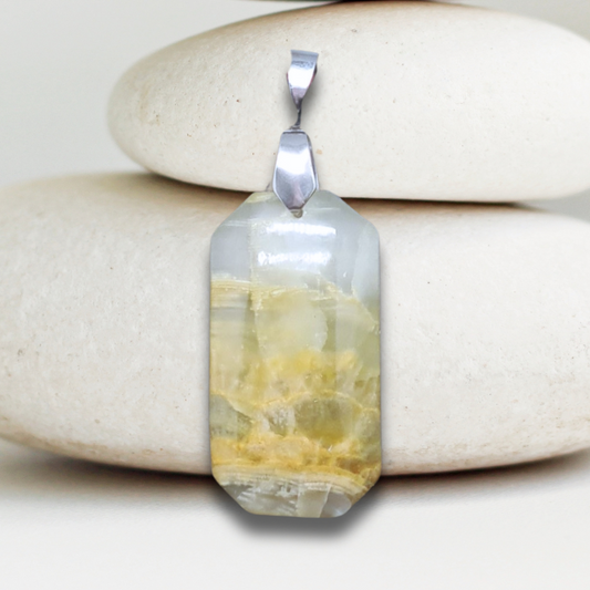 Pendentif en Calcite et Aragonite (PE1423-2)