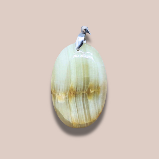 Pendentif en Aragonite et Calcite (PE1147-5)