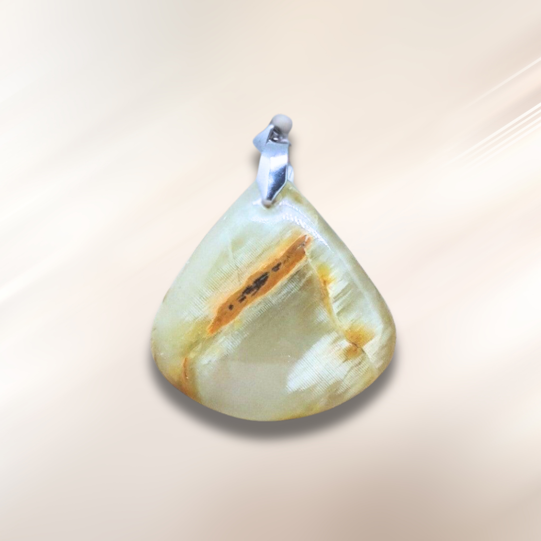 Pendentif en Aragonite et Calcite (PE1147-1)