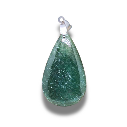 Pendentif serti en Aventurine verte (PE1736)