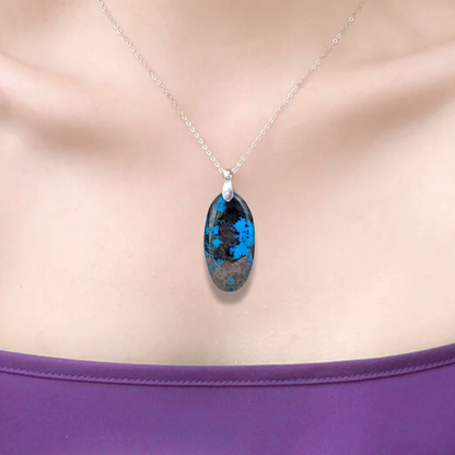 Pendentif en Azurite (PE1244)