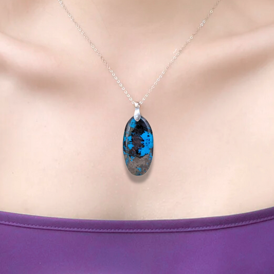Pendentif en Azurite (PE1244)