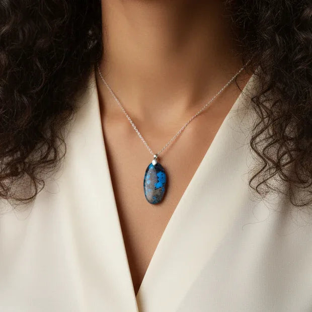 Pendentif en Azurite (PE1244)
