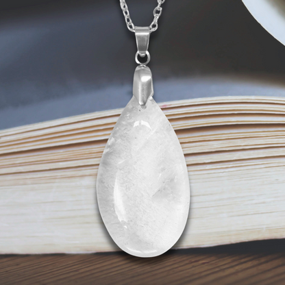 Pendentif en Cristal de roche (PE1793)