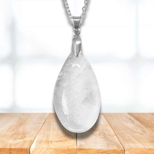 Pendentif en Cristal de roche (PE1793) - ENAE Minéraux