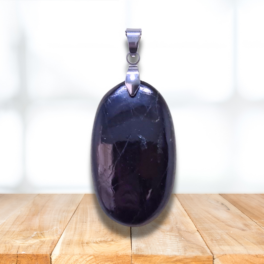 Pendentif en Purpurite (PE1157-3) - ENAE Minéraux