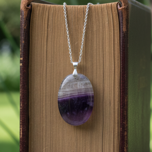 Pendentif en Fluorite (PE714)