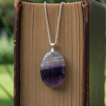 Pendentif en Fluorite (PE714)