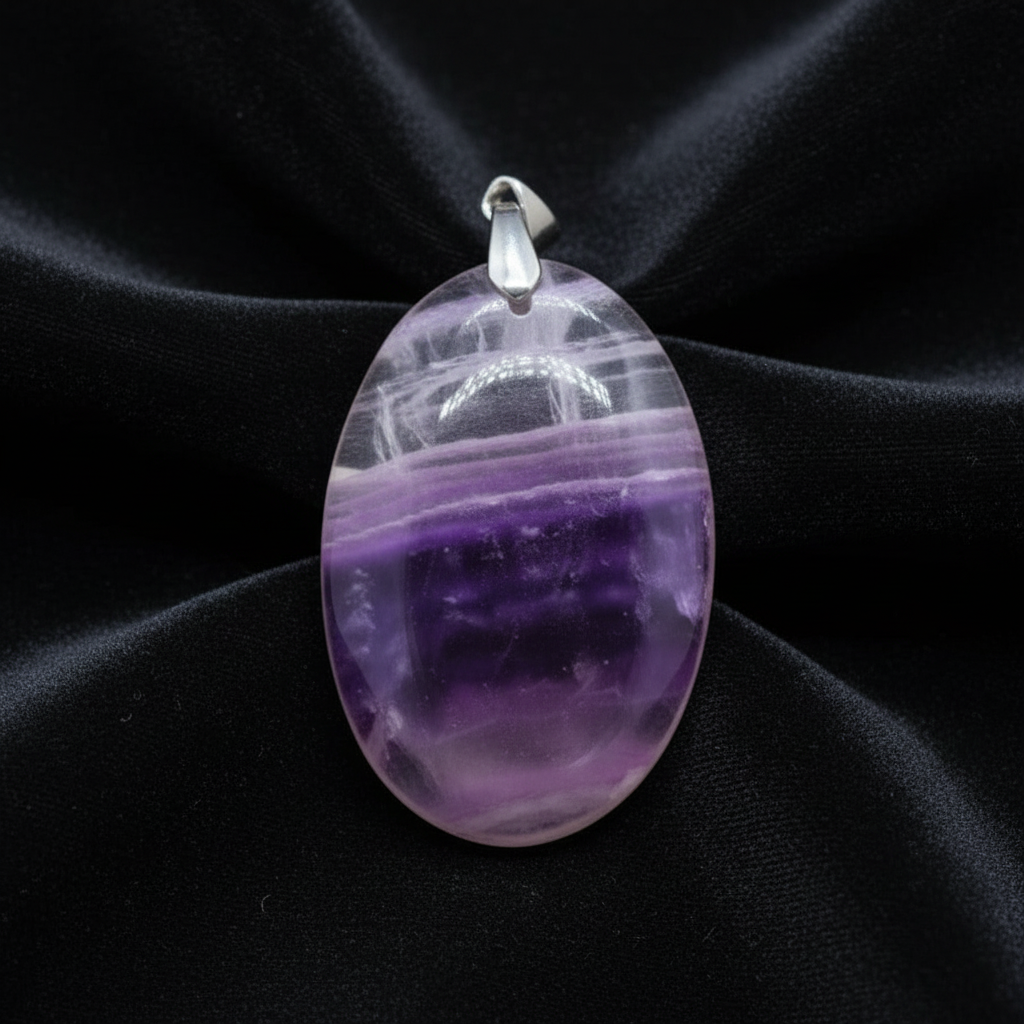 Pendentif en Fluorite (PE714)