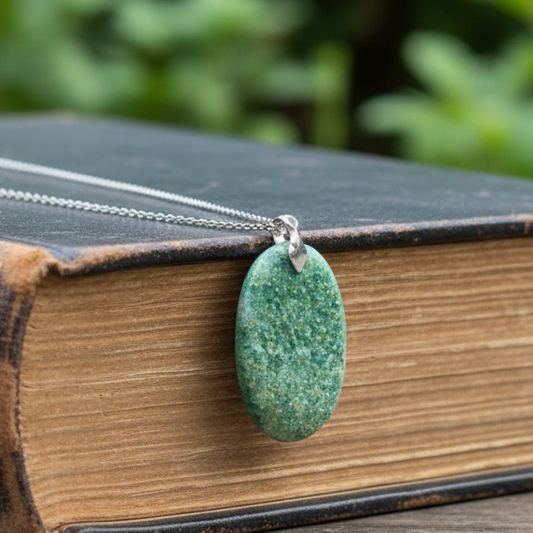 Pendentif en Fuchsite (PE1970)