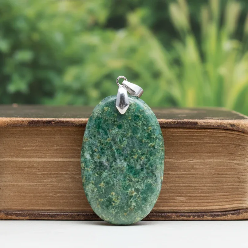 Pendentif en Fuchsite (PE1970)