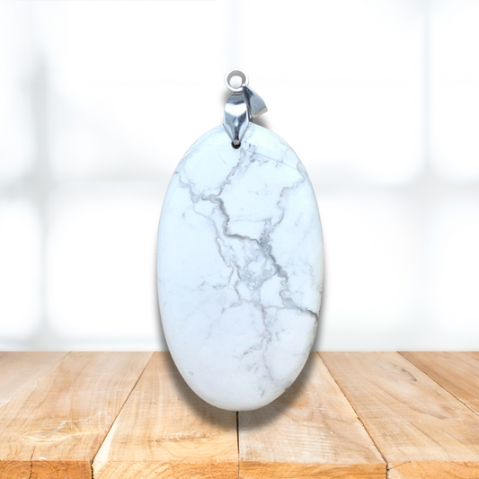 Pendentif en Howlite (PE781) - ENAE Minéraux