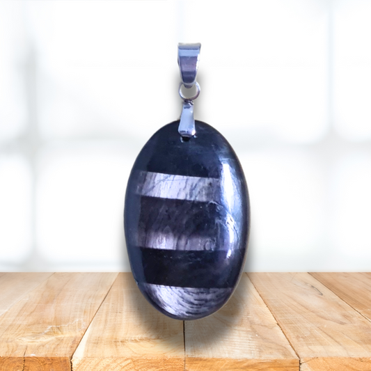 Pendentif en Hypersthène (PE2027) - ENAE Minéraux
