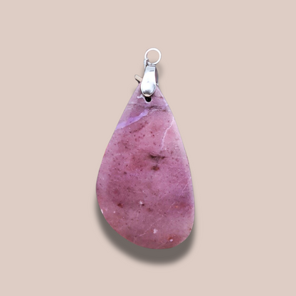 Pendentif en Jade Lavande (PE1633)
