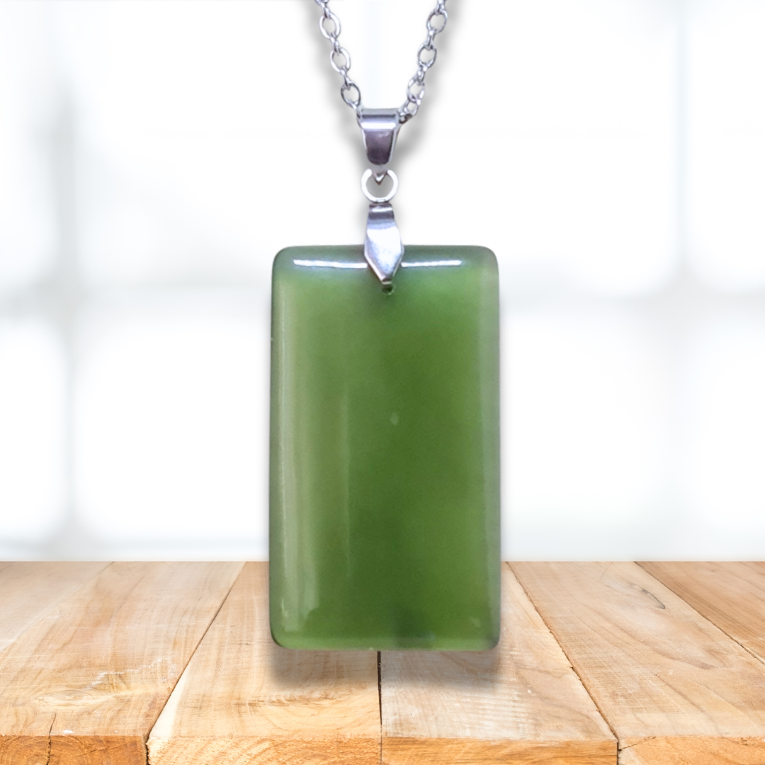 Pendentif en Jade Néphrite (PE1265) - ENAE Minéraux